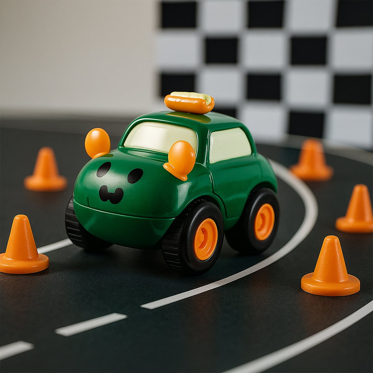 Funwoods Animal Cartoon Pull-back Toy Car |4 Pc Set | Cute Friction Powered Vehicles for Kids’ Early Learning, Fun Playtime & Gift Set