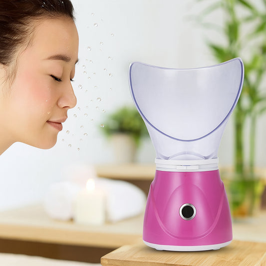 Orbit Professional Facial Steamer 130W Ionic Steam Inhaler for Skin Care, Deep Pore Cleansing, Spa Therapy, Cold and Cough Relief (1 Pc)