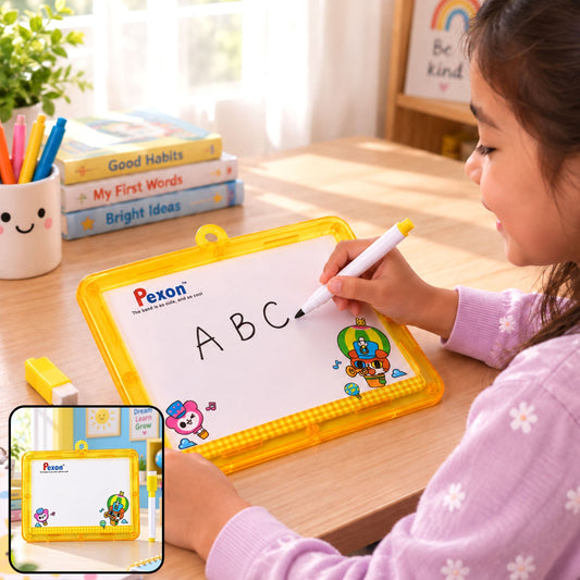 Reusable Kids Writing And Drawing Slate With Marker Eraser For Learning Practice
