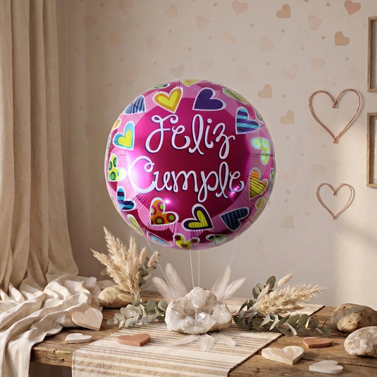 Decoration Foil Balloon – Colorful Party Celebration Balloon for Birthday, Event, Wall Backdrop and Festive Decoration (1 Pc)