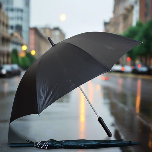 Cooling Sun Umbrella with Built In Fan and Power Bank Portable UV Protection Windproof Rain Umbrella for Outdoor Travel Summer Pack of 1