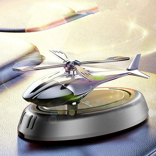 Car Dashboard Perfume Diffuser With Rotating Blades (1 Set) | Rotating Blade Design | Stylish Car Fragrance Diffuser | Interior Decoration & Odour Control