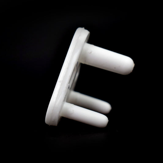 Baby Safety Electrical Socket Covers Outlet Plug Protectors for 15 Amp Sockets Child Safety Caps White | 100 Piece