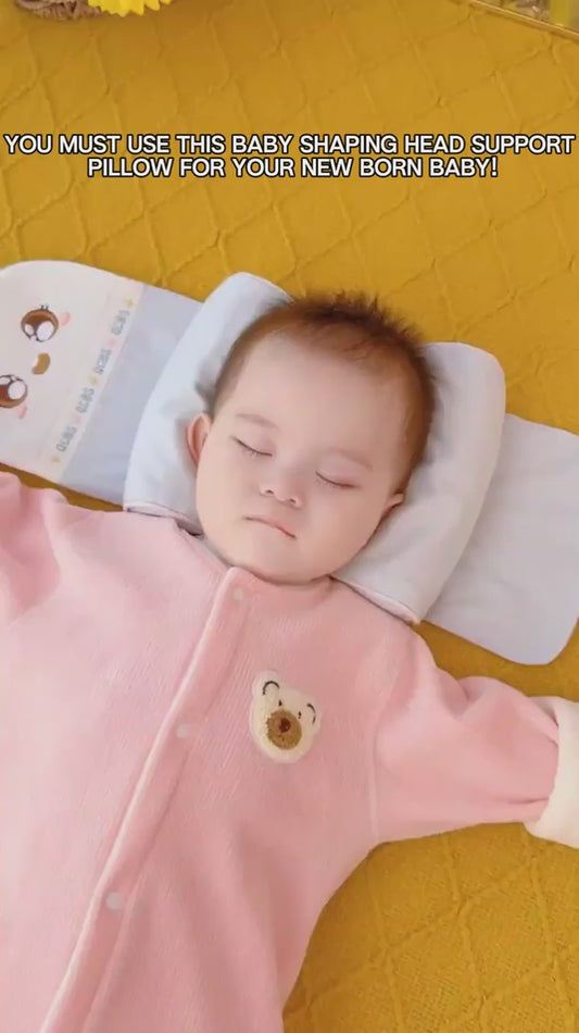 Baby Shaping Head Support Pillow for Flat Head Prevention