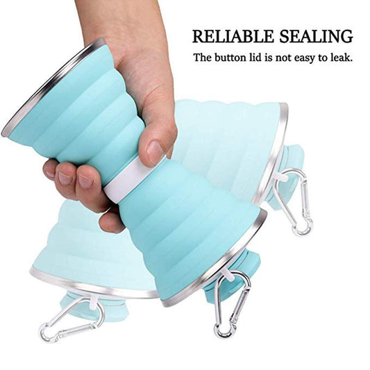 Silicone Traveling Water Bottle BPA Free