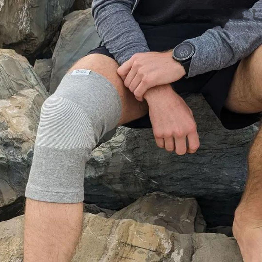 Bamboo Knee Sleeve for Pain Relief, Arthritis, Joint Support  – Breathable & Stretchable Knee Brace