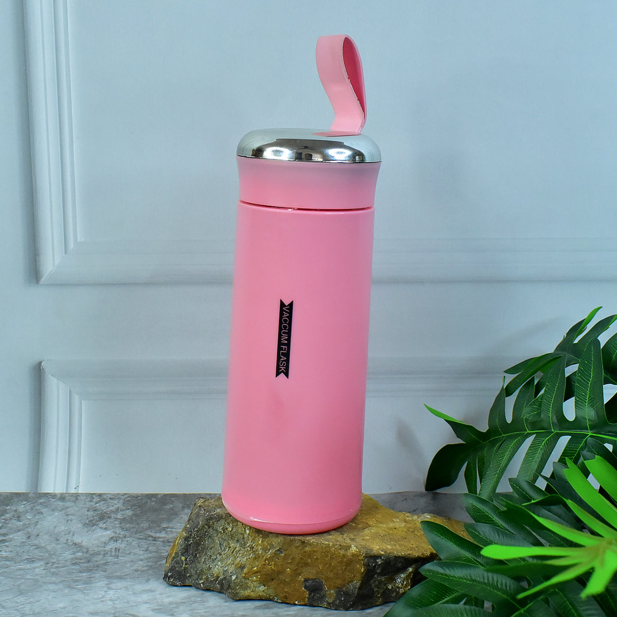 Outdoor Sport Glass Water Bottle 400ml | Leak-Proof, BPA-Free | Hot & Cold Water Bottle (Pink) Stylish. Safe. Strong. Stay hydrated anywhere