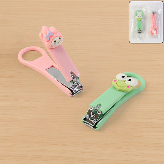 Cute Cartoon Nail Clipper for Kids Fun Baby and Toddler Nail Cutter with Safety Grip Curved Precision Blades and Soft Handle Child Friendly Manicure Tool for Gentle Nail Trimming (1 Pc Random Design)