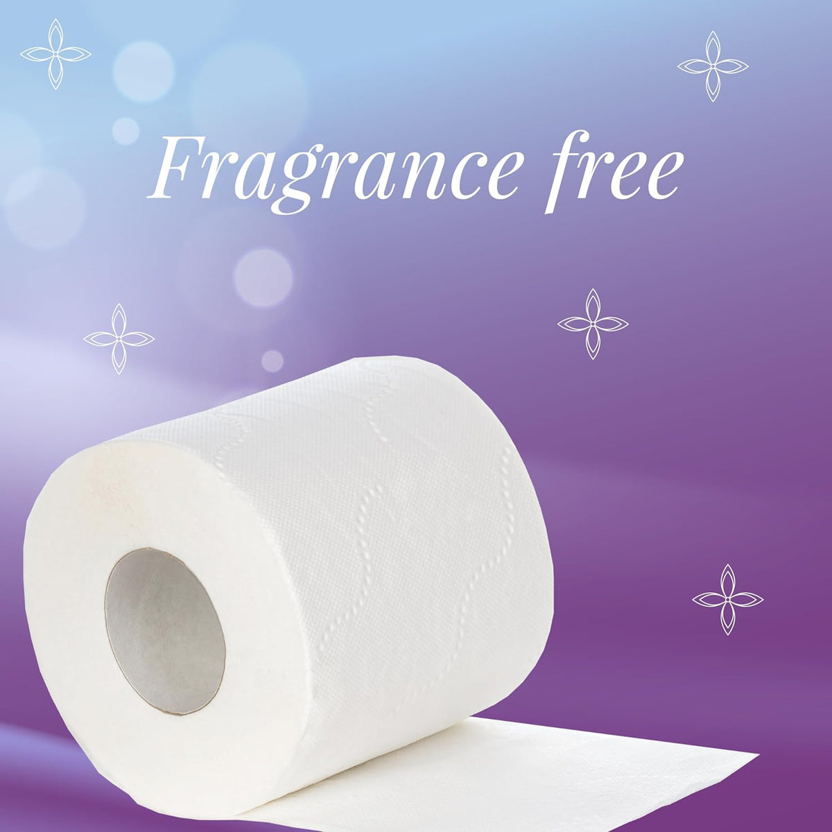 Toilet Tissue Rolls - Soft Embossed Bathroom Tissue - 220 Sheets x 10 Rolls