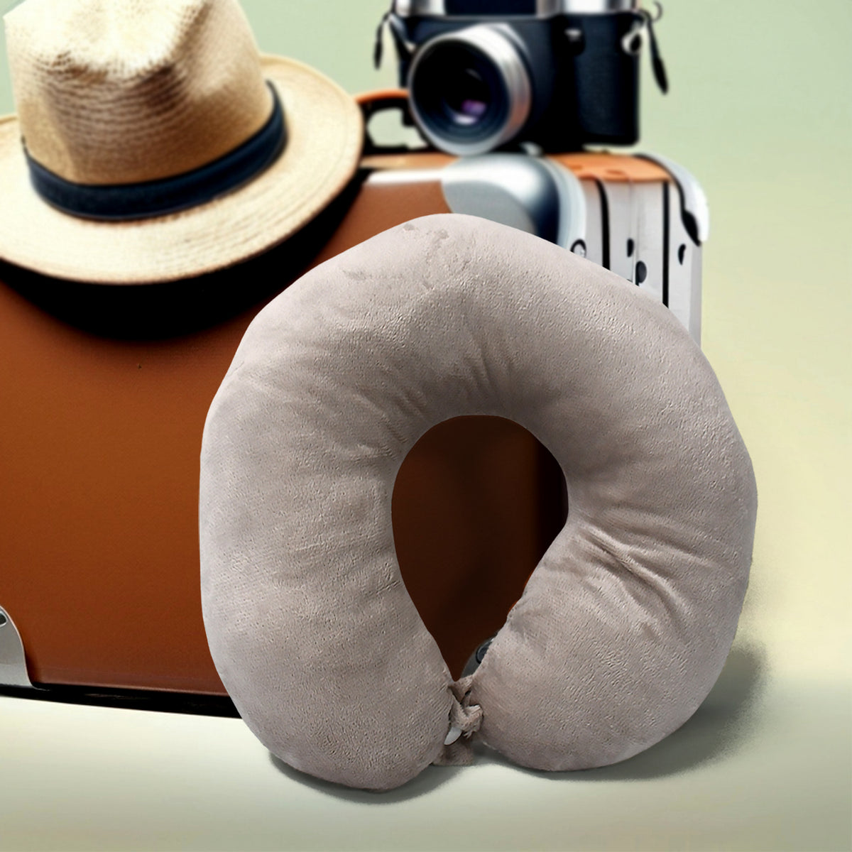 Soft Travel Neck Pillow | Multipurpose Comfortable Head & Neck Rest (1 Pc) Sleep better. Travel smarter. Comfort everywhere