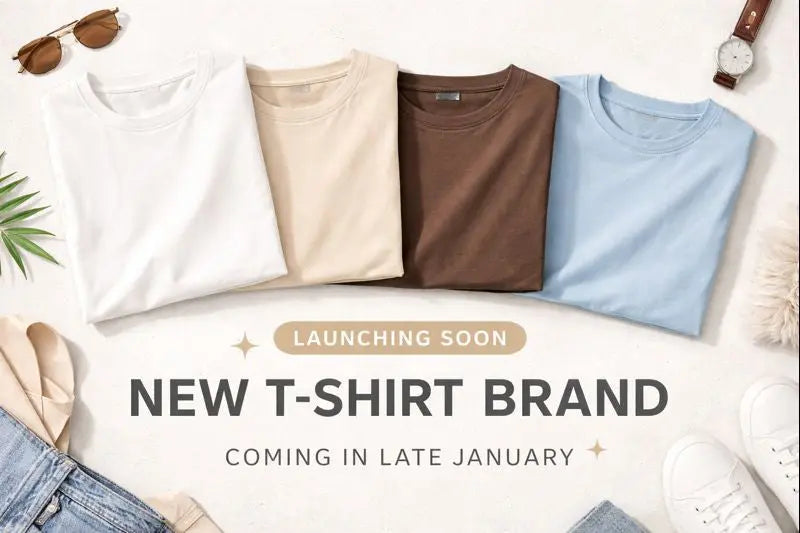 Introducing Our New T-Shirt Brand – Launching in Late January
