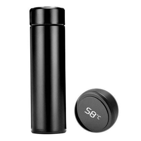 Smart Vacuum Insulated Water Bottle with LED Temperature Display (500ml)