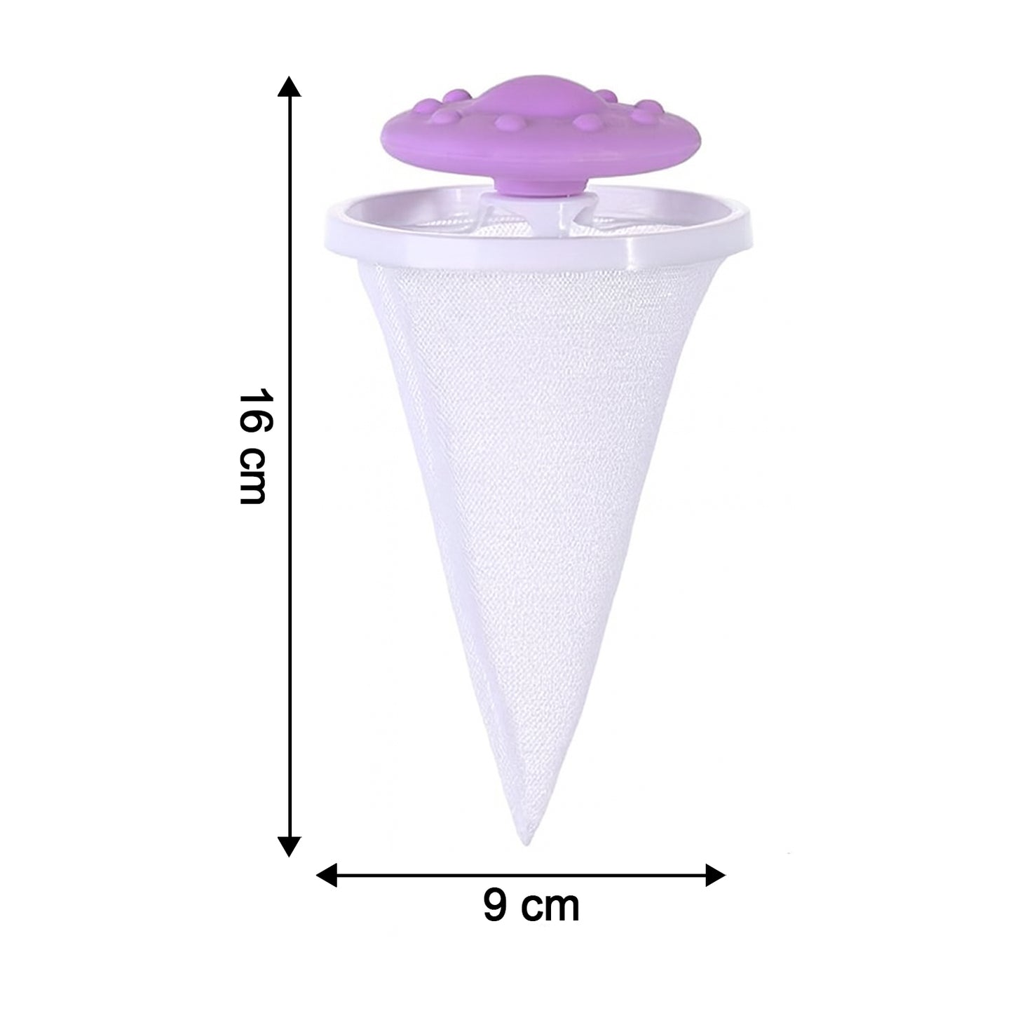 Floating Washing Machine Lint Mesh Filter Bag – Reusable Hair and Lint Catcher Net for Automatic Washing Machines (1 Pc)