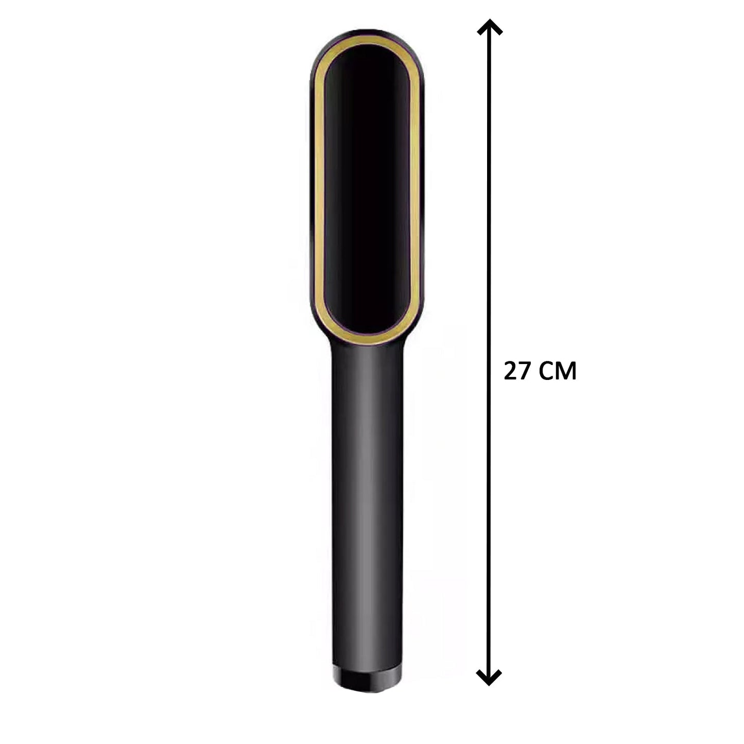 Hair Straightener Brush – Ceramic Hair Straightening Comb with Fast Heat-Up and Adjustable Temperature for Smooth, Shiny and Frizz-Free Hair (1 Pc)