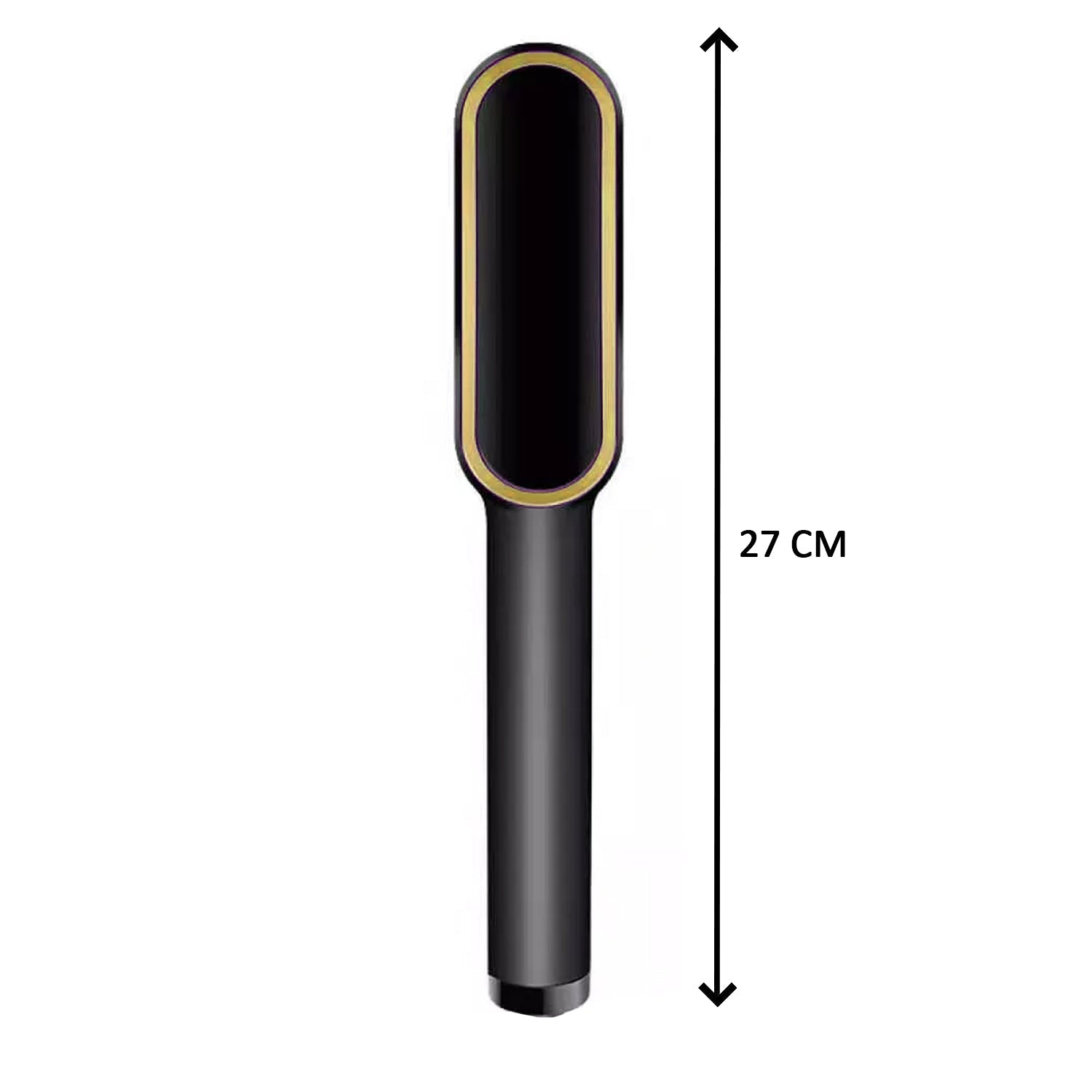 Hair Straightener Brush – Ceramic Hair Straightening Comb with Fast Heat-Up and Adjustable Temperature for Smooth, Shiny and Frizz-Free Hair (1 Pc)
