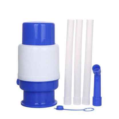 Hand Press Manual Water Pump Dispenser for 20 Litre Water Cans BPA Free Portable Drinking Water Pump with Adjustable Tube