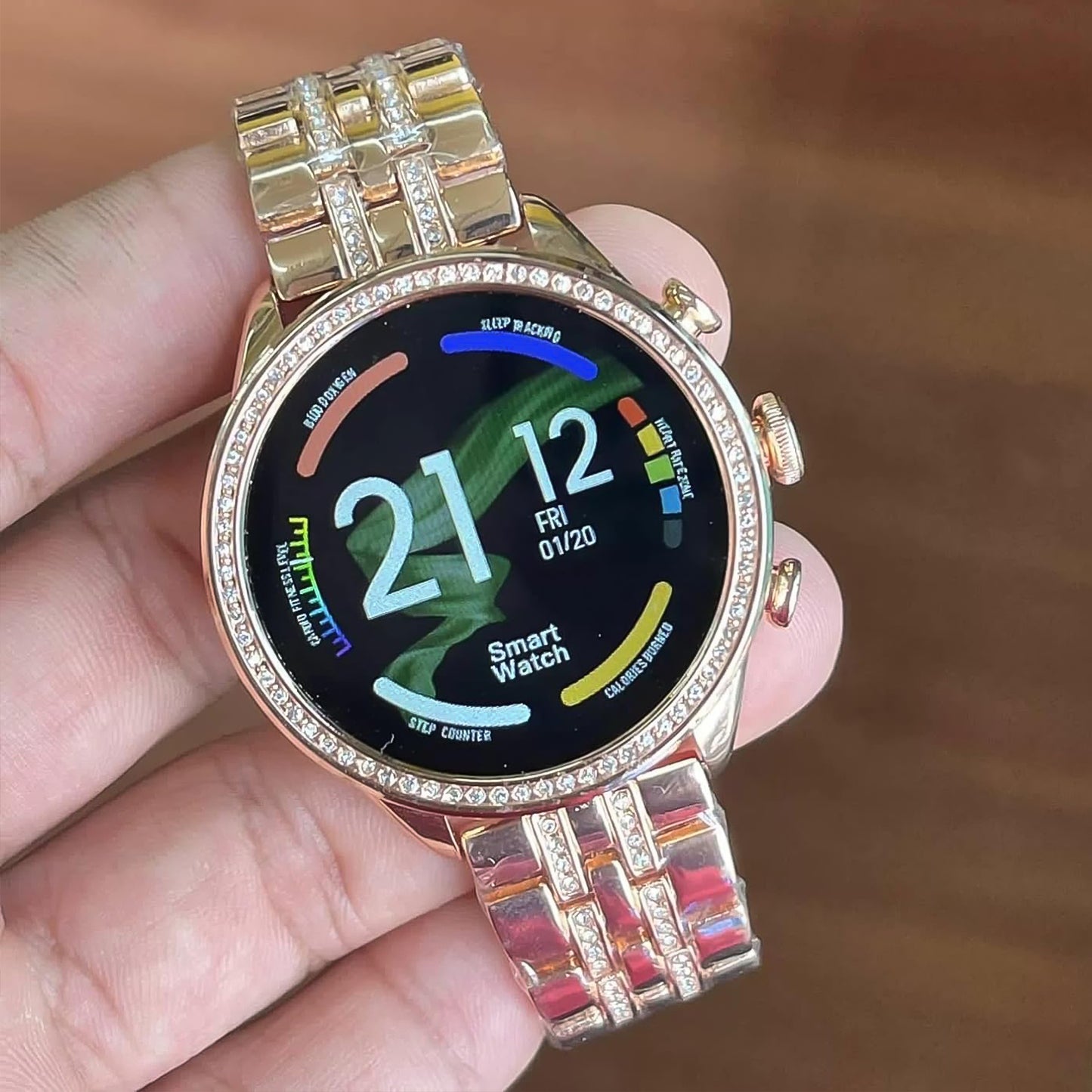 Gen 9 Diamond Strap Latest Edition Smartwatch HD Display with 2 Straps (1 Set)