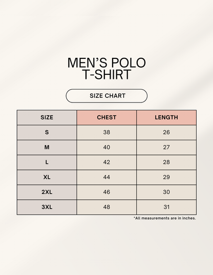NAYAAH Men's Polo - Plain New Colours