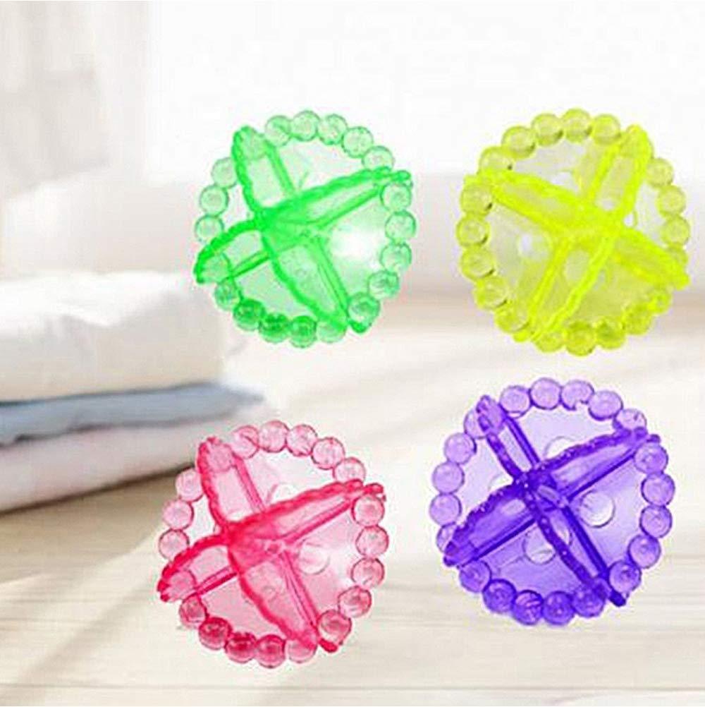 Reusable Ceramic Laundry Washing Ball for Washing Machine – Eco-Friendly Detergent Alternative Fabric Cleaning Ball (4 Pc)