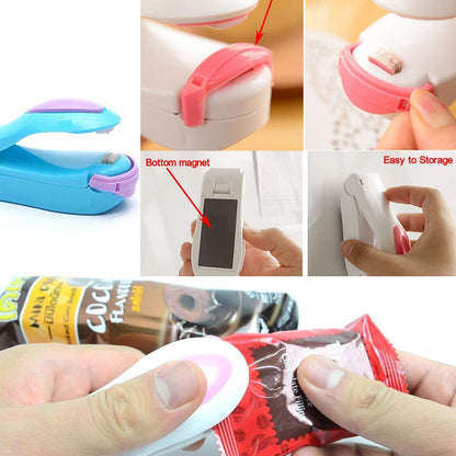 Hand Held Sealer (Mini Sealing Machine / Mix Color / 1 Pc)