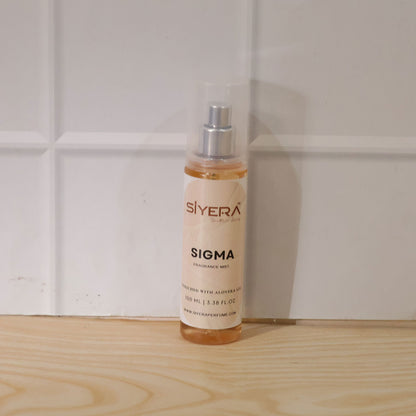 Siyera Sigma Fragrance Mist Body Spray with Aloe Vera for Men and Women Long Lasting Fresh Daily Wear Perfume 100 ml (1 Pc)