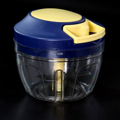 Manual Chopper with 4 Stainless Steel Blades (650ml)