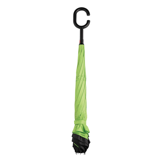 C-Shaped Handle Sun & Rain Protection Umbrella | Foldable UV Protection Travel Umbrella for Kids & Adults
