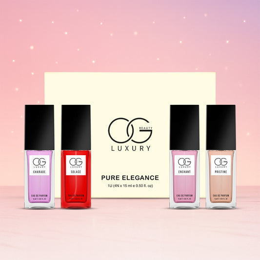 Og Beauty Luxury Pure Elegance Eau De Parfum - (4 Pc Set 15 Ml)