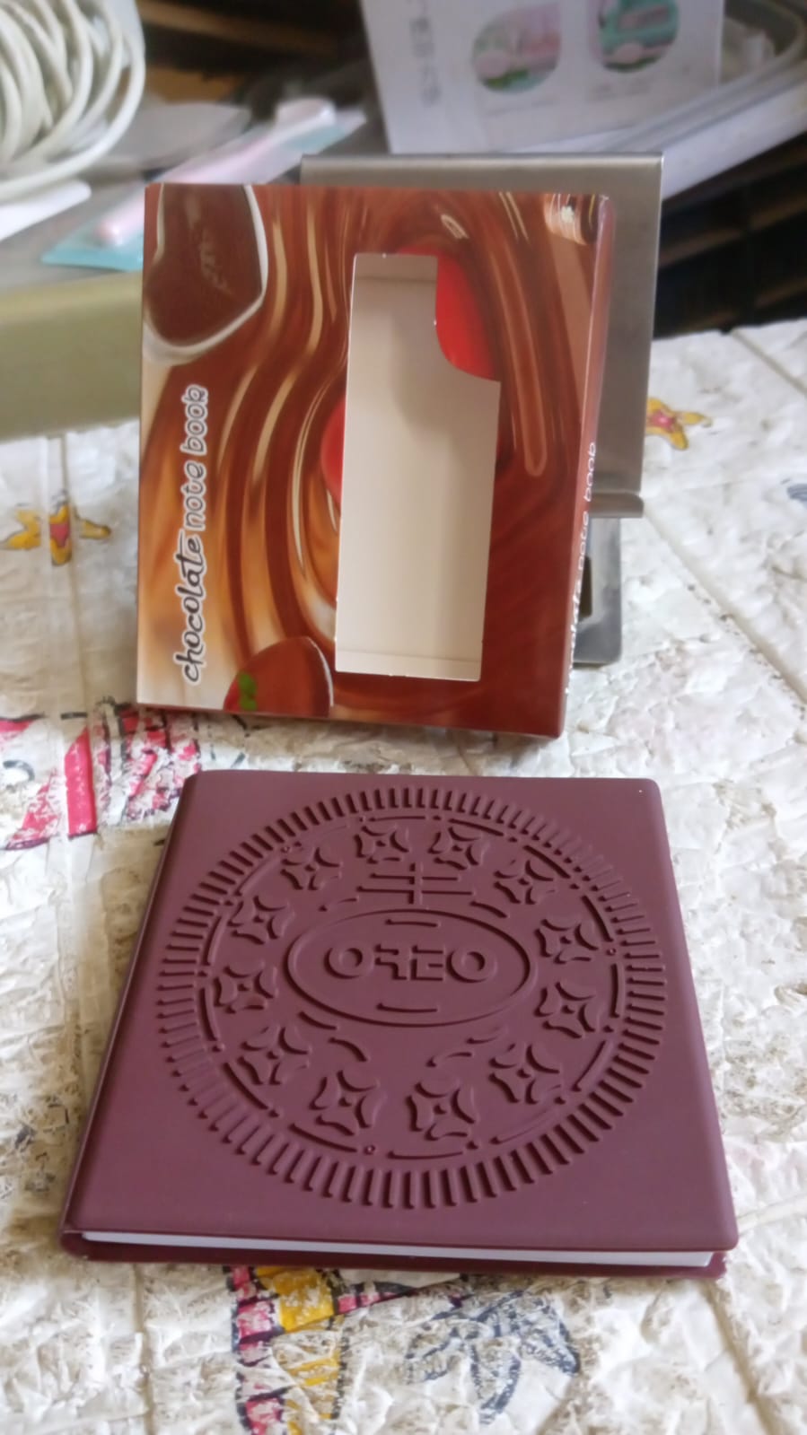 Chocolate Scented Diary Notebook for Kids, 80 Pages Mini Writing Book for School, Drawing and Daily Notes