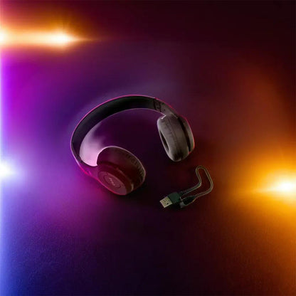 Wireless Headphone Over The Head Bluetooth Headset – Foldable Headband Hands-Free Headphones with Calling Function, Music Control and SD Card Support (1 Pc)