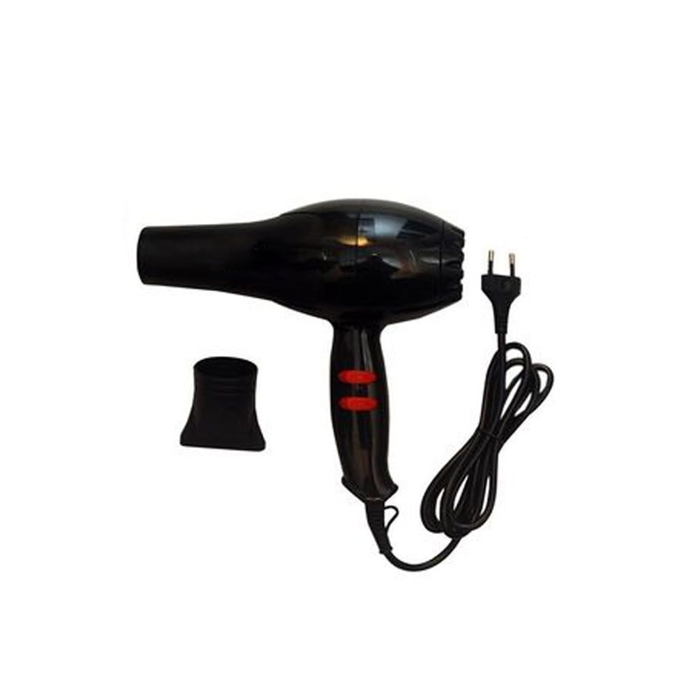 Professional Hair Dryer 1500W Hair Dryer with Hot and Cold Air, 2 Speed Settings and Overheat Protection (Black)