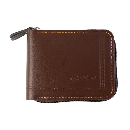 Premium Zip-Around Card Holder Wallet with High-Capacity Accordion Slots – Compact Multi-Card Organiser (1 Pc)