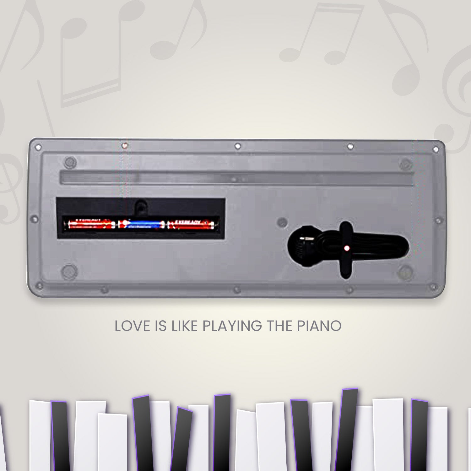 Piano Musical Keyboard with Microphone 37 Key Music Keyboard Toy for Kids with Record and Playback Function Educational Learning Piano (1 Set)