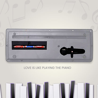 Piano Musical Keyboard with Microphone 37 Key Music Keyboard Toy for Kids with Record and Playback Function Educational Learning Piano (1 Set)