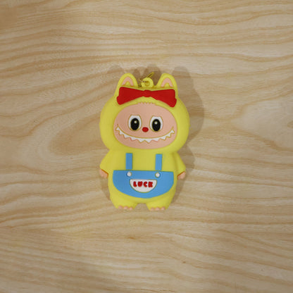 Cute Cartoon Monster Silicone Coin Purse Playful Compact