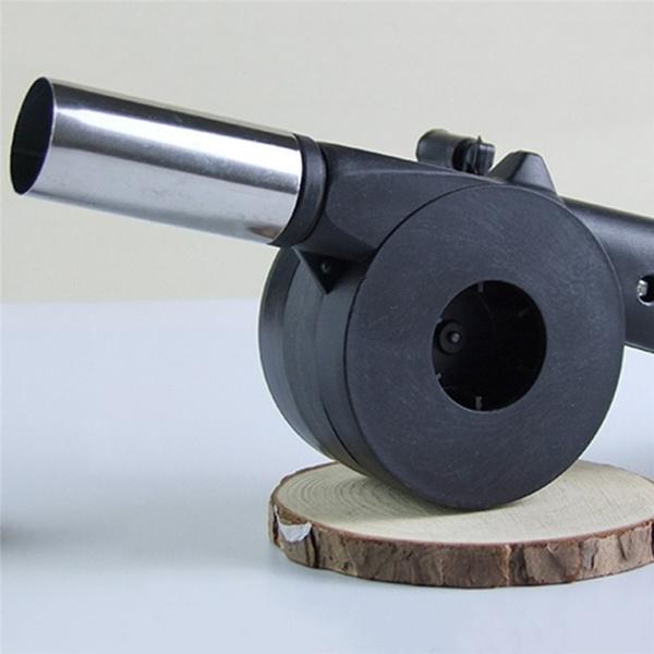 Portable Hand Crank Air Blower Fan for Charcoal Grill, BBQ, Fireplace, Fire Pit, Camping and Outdoor Cooking