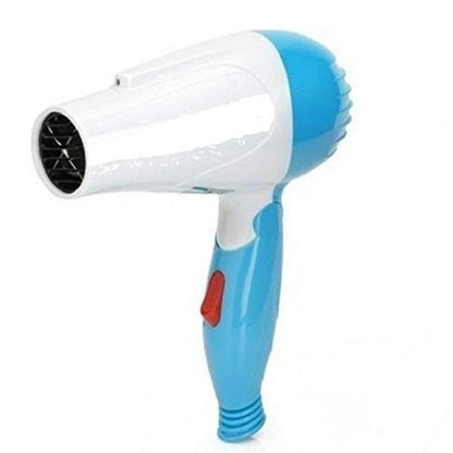 Folding Hair Dryer 1000W Portable Hair Dryer with 2 Speed and 2 Heat Settings for Fast and Gentle Hair Drying