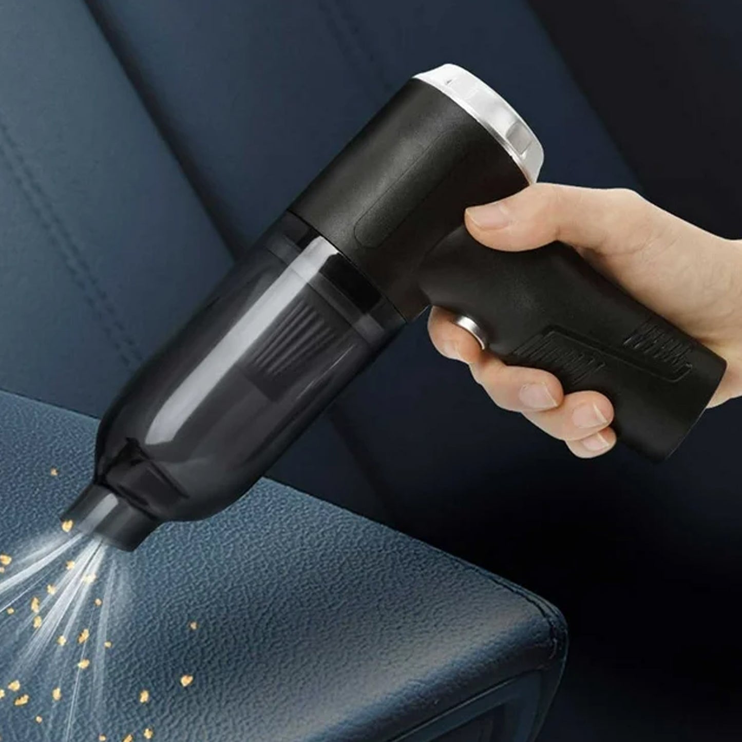 3 in 1 Wireless Car Mini Vacuum Cleaner with Blower Portable Rechargeable Handheld High Power Suction Cleaner for Car, Home, Computer and Keyboard Cleaning