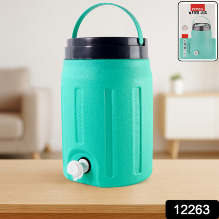 Water Jug with Insulated Water Storage 5.5 Litre Portable Cool Water Jug for Travel Home Office and Outdoor Use
