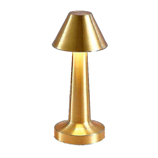 USB Rechargeable Touch Control LED Table Lamp with 3 Color Modes and 3 Brightness Levels Portable Dimmable Metal Desk Lamp for Bedroom Home Office Restaurant and Kids Room (1 Piece)