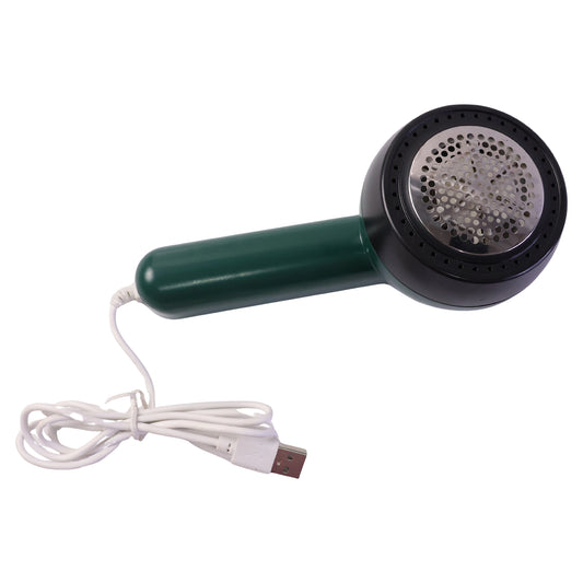 USB Powered Electric Lint Remover Rechargeable Fabric Shaver with Cleaning Brush and Charging Cable for Clothes Sweaters Blankets Sofa Covers and Woolen Wear (1 Pc)