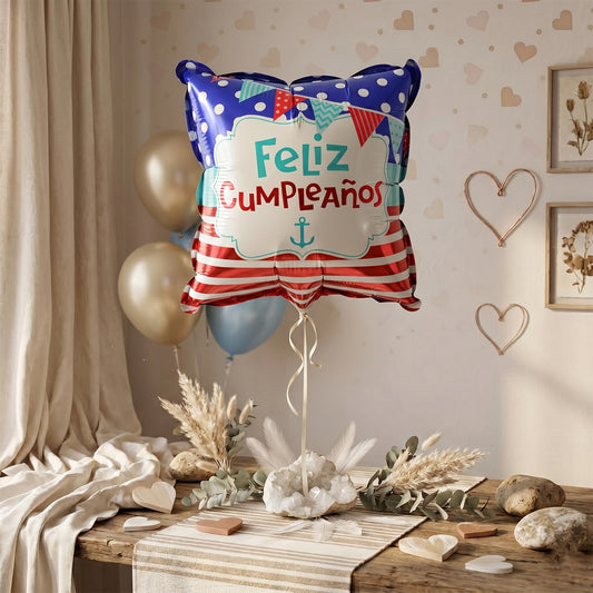 Decoration Foil Balloon – Colorful Party Celebration Balloon for Birthday, Event, Wall Backdrop and Festive Decoration (1 Pc)