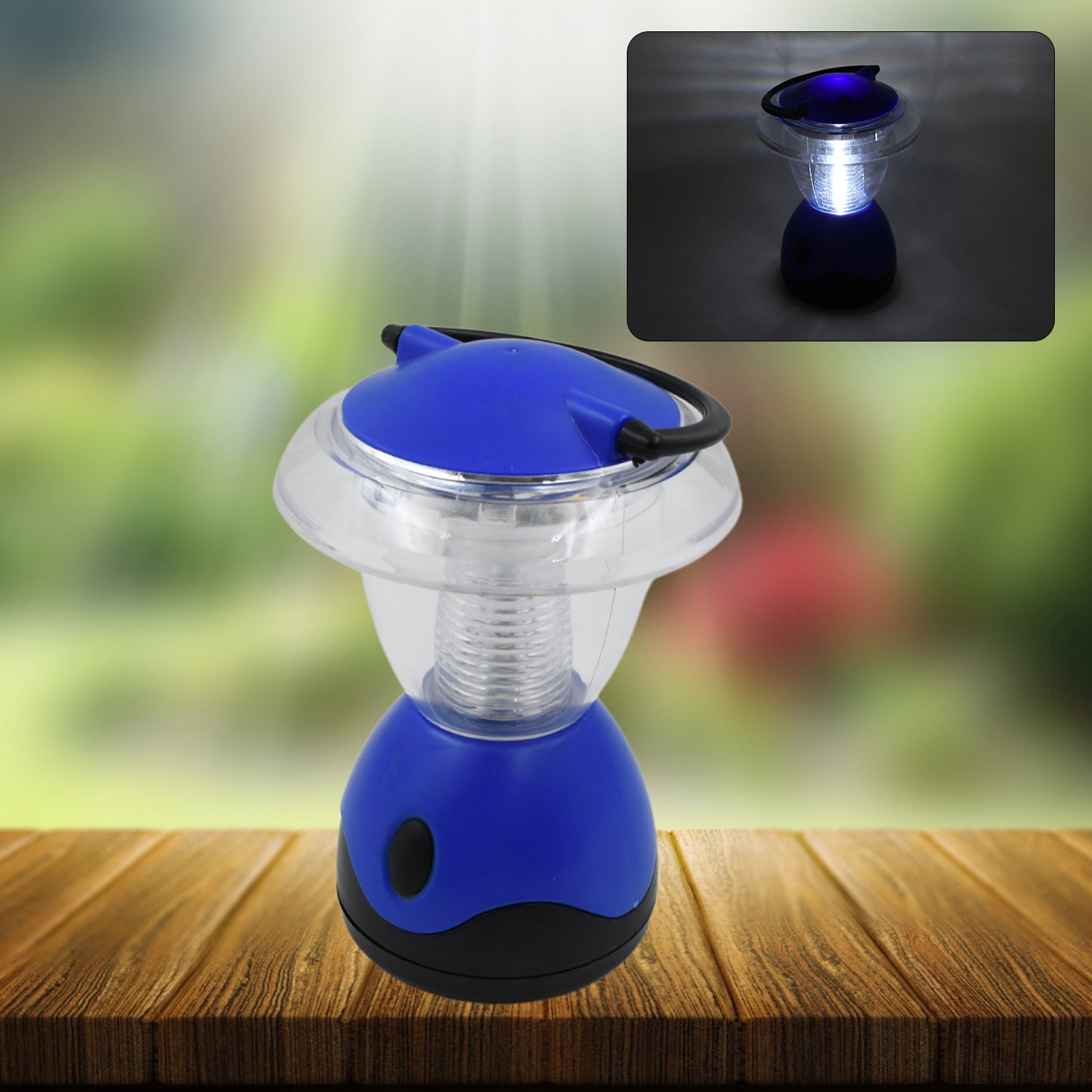 Mini Camping Lantern – Portable Battery Operated White Light Tent Lamp with Handle Grip, Lightweight Waterproof Emergency Light for Camping, Hiking and Night Fishing (1 Pc)