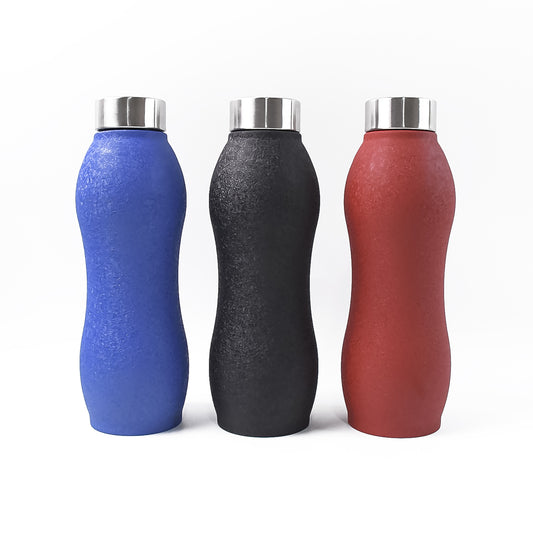 Stainless Steel Water Bottle (1000ml, Mix Colour, 1 Pc Crocodile) | Leak Proof | Rust Proof | Double-Wall Insulated | Hot & Cold Bottle