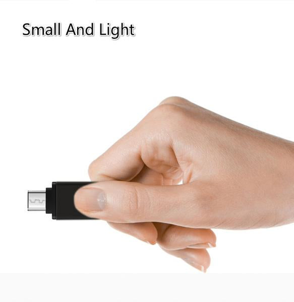 Type-C OTG Adapter – USB Type-C to Micro USB Converter for Fast Charging &amp; High-Speed Data Transfer | Plug & Play Compact Adapter (1 Pc)
