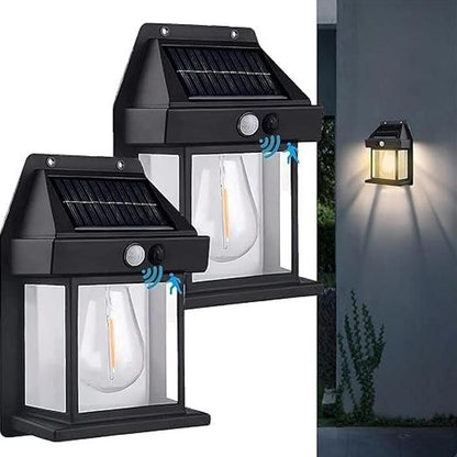 Solar Light Outdoor Wall Light – Energy-Saving and Waterproof LED (Pack of 1)