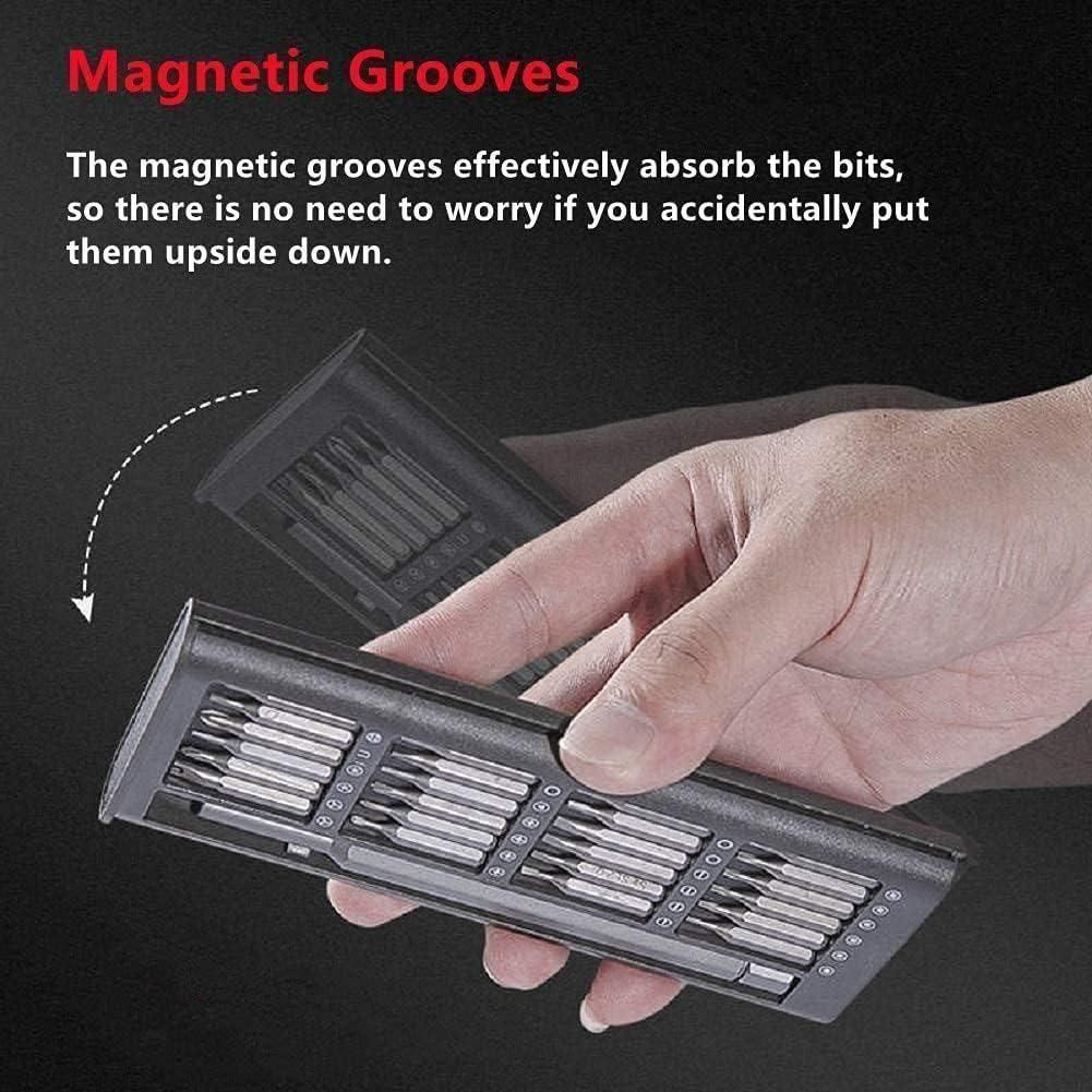 24 Pieces Precision Screwdriver Set – Magnetic Mini Repair Tool Kit (1 Set)