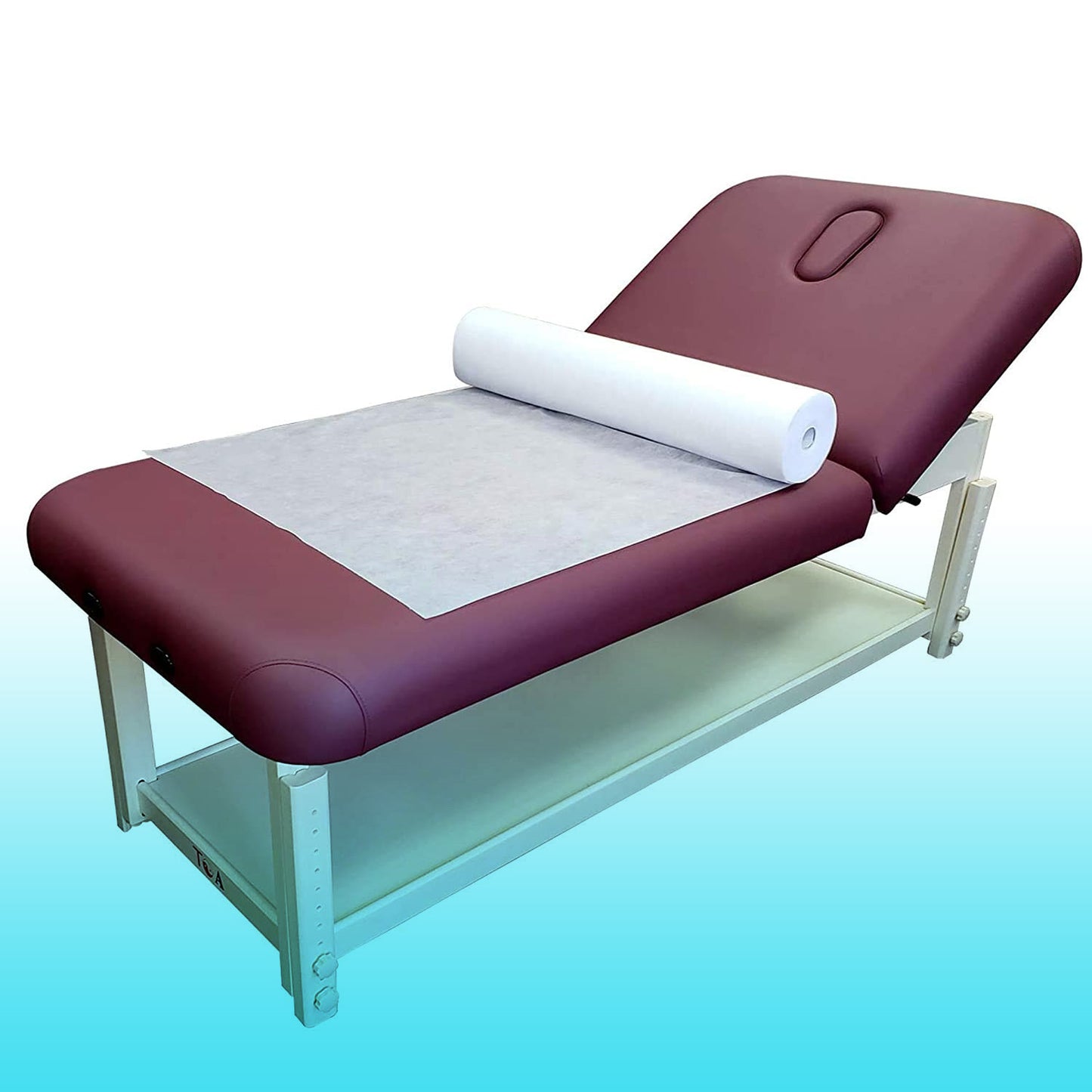 Freshee Medical Couch Paper Tissue Roll 61 cmx40 Meter | Disposable Hygienic Examination Bed Sheet Roll for Clinics Salons Hospitals Spas and Treatment Tables (1 Roll)