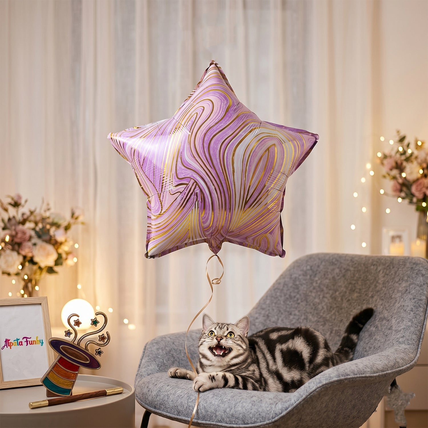 Decoration Foil Balloon – Colorful Metallic Party Balloon for Birthday, Event, Wall Backdrop & Festive Decoration (1 Pc)