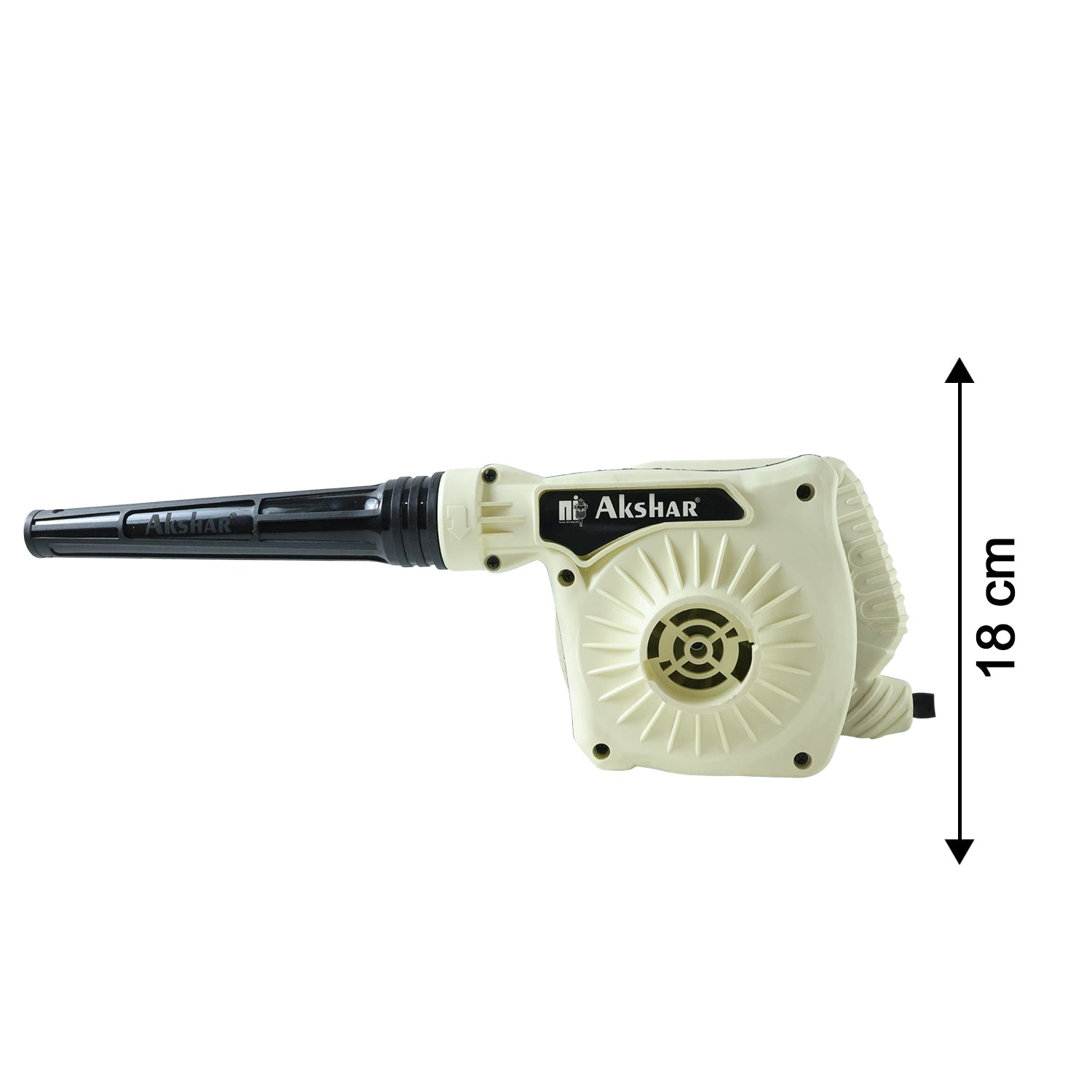 Akshar AI0040 850W Electric Air Blower High Power Dust Cleaning Machine for Computer, Home, Office, Workshop and Garden Cleaning